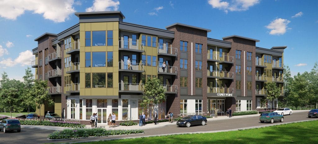 Osprey Point Apartments rendering